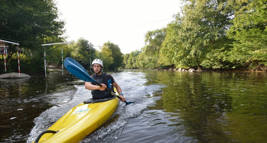 kayak sur la Gartempe