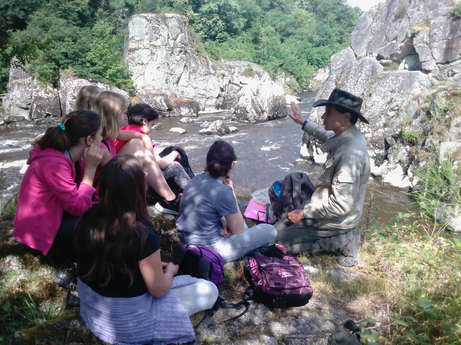 Sortie familiale au Roc d'Enfer
