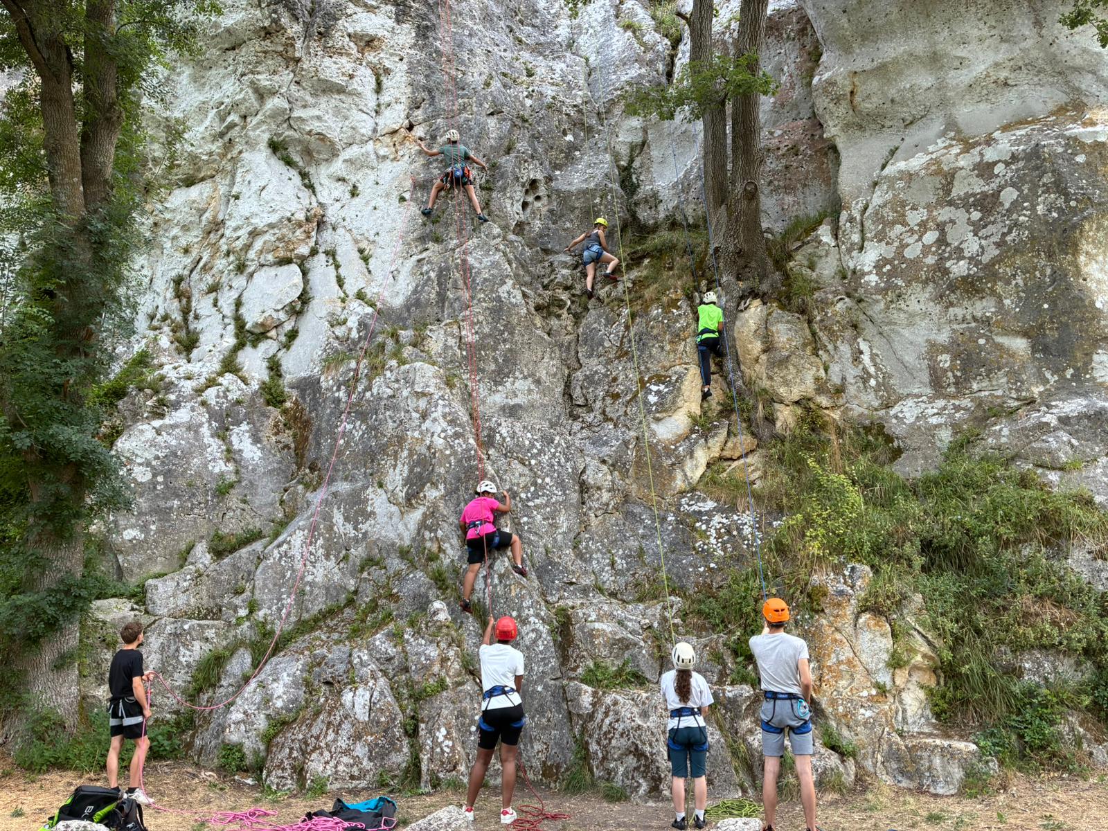 séjour escalade à la guignoterie